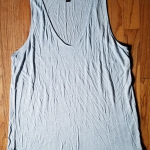 Banana Republic Baby Blue Tank Top Lg